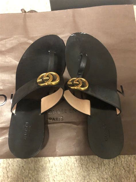 sandale gucci homme amazon|authentic Gucci sandals women.